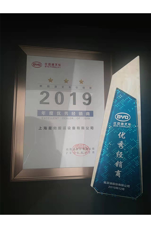 镇江市比亚迪2019优秀经销商
